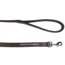 COMFY Leather Lead with a PADDED leather handle - length 110 cm (44")